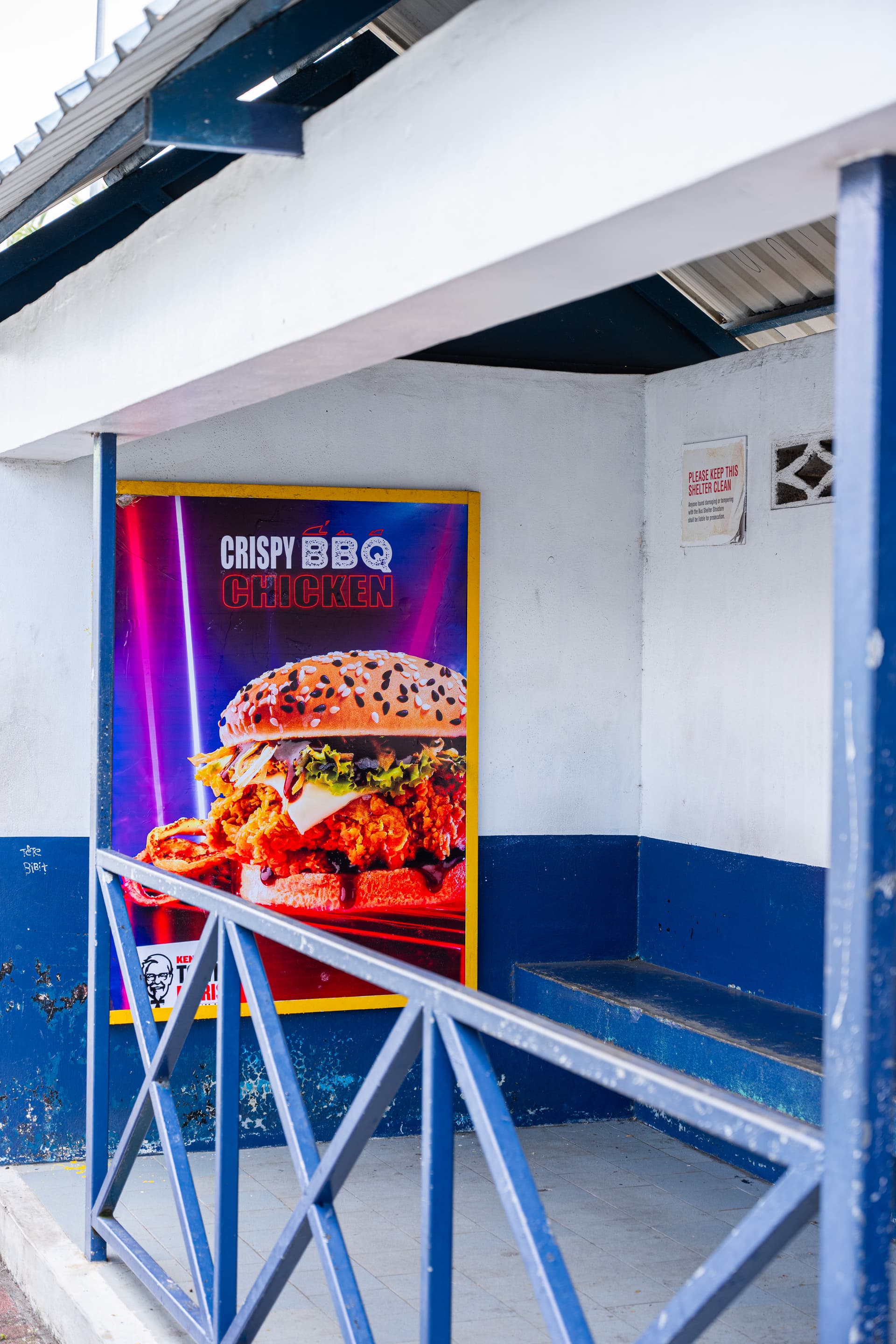 Bus Station Advertising at Gare de Flacq - Project 3