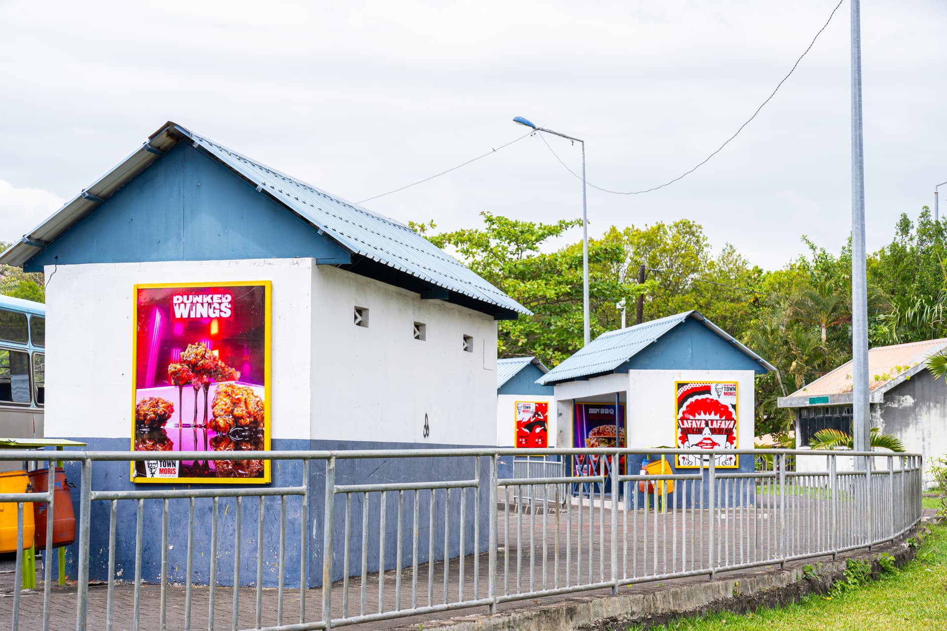 Bus Station Advertising at Gare de Flacq - Project 4